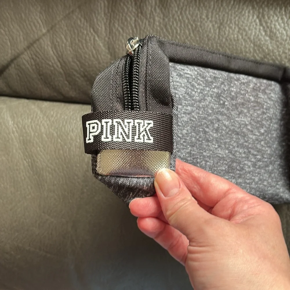 Victoria secret PINK black and gray case